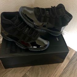 Jordan 11 cap and grown
