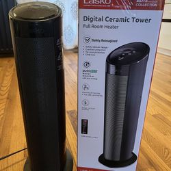 Lasko Digital Ceramic Tower Full Room Heater