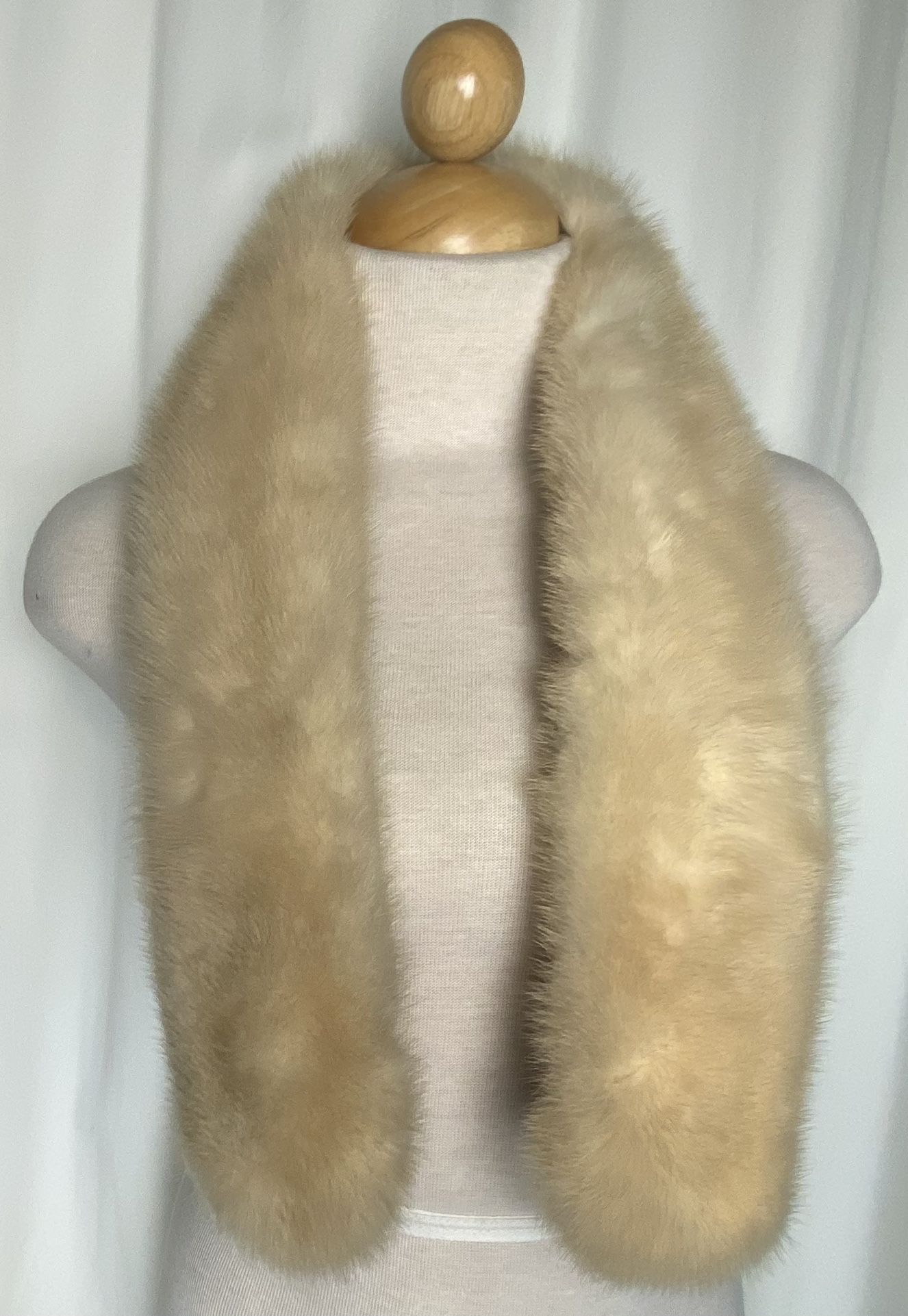 Vintage Women’s Real Fox Fur Scarf Shawl Wrap Neckerchief Duplers Fine Furs Salt Lake City #S466165 (Rare Item!)