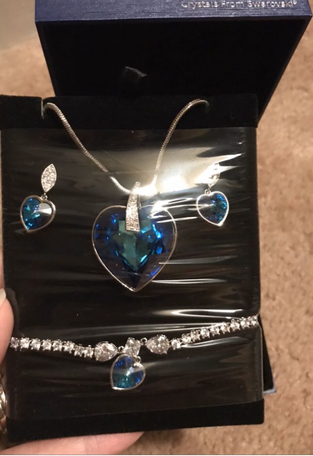 Necklace, Earrings and Matching Bracelet