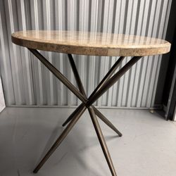 Round Stone Table