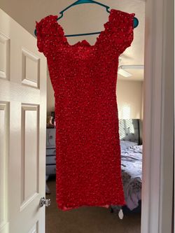 Small dress low cut