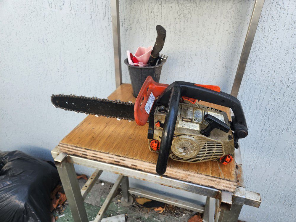 Echo 14" Chain Saw Runs But Needs Carb Work