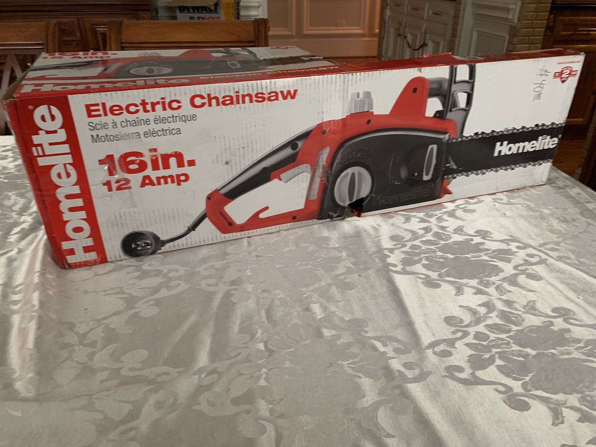 Homelite 16 in. 12 Amp Electric Chainsaw