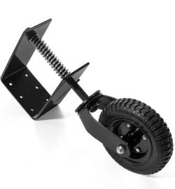 Universal 8" Flat-Free Tire Gate Wheel Suspension Spring-Loaded Wood Chainlink Gate Caster Wheel Weight Capacity 200lb (Black)

Brand New in box 🎁