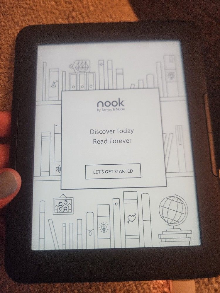 6 Inch Touchscreen Nook Glowlight eReader, 8GB
