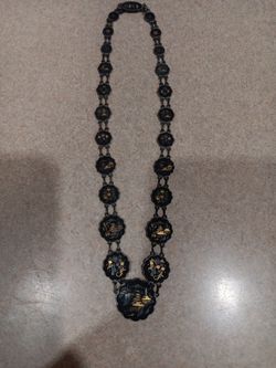 Stunning! Vintage Japan Made Necklace. Please Check Out All Pictures,  Wonderful Information About The Piece.