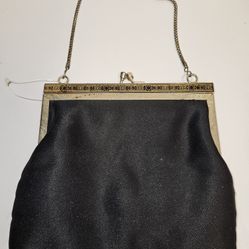 Re Gale Vintage FORMAL black Chain Purse