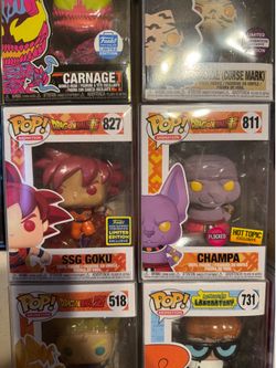 Dragon Ball Funko pops