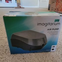 Imagitarium Air Pump With Extra Tubing And A Small Volcano Bubbler For Fish Tank