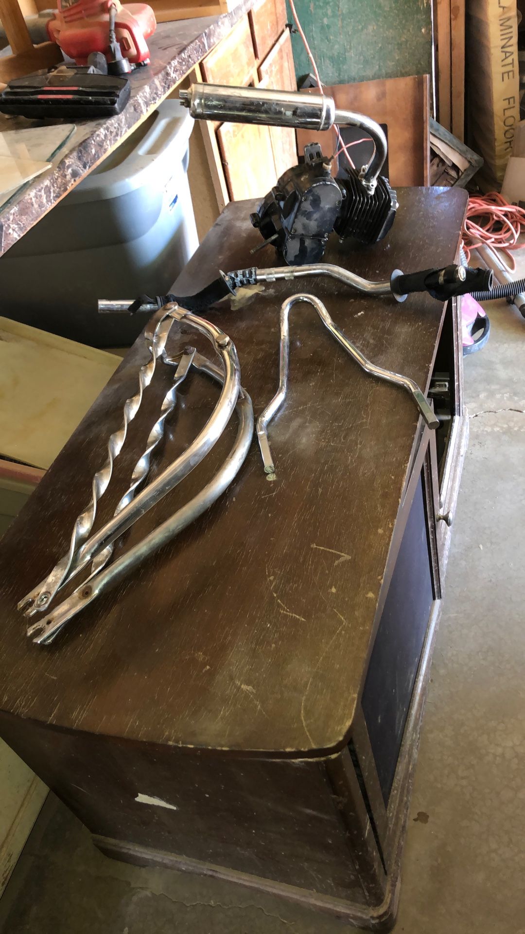 Bike Parts And Engine