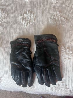 Harley-Davidson Genuine Leather Motorcycle Riding Gloves