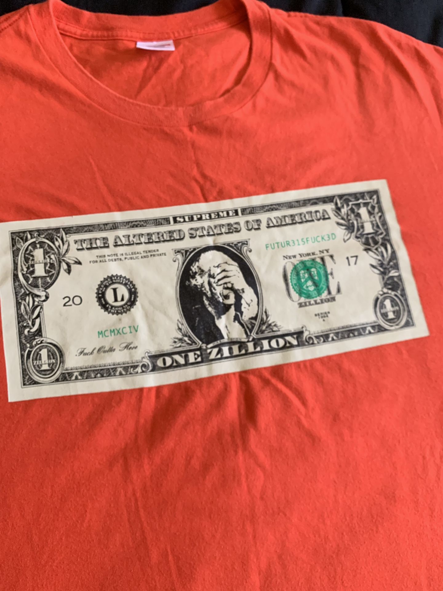 Supreme Dollar Tee XL