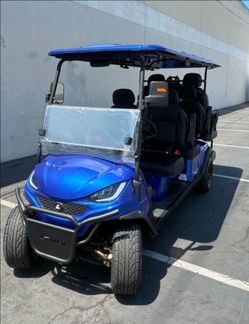 2026 Activ EV Pulse 6-Passenger Non-Lifted 48-Volt Lithium Street Legal LSV Golf Cart