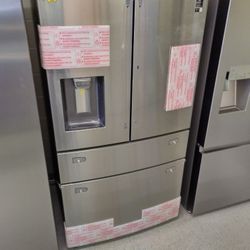 SAMSUNG SHOWCASE FRENCH DOOR 28 CB FT OPEN BOX. ITEM