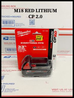 M18 18-Volt 2.0 Ah Lithium-Ion Compact Battery