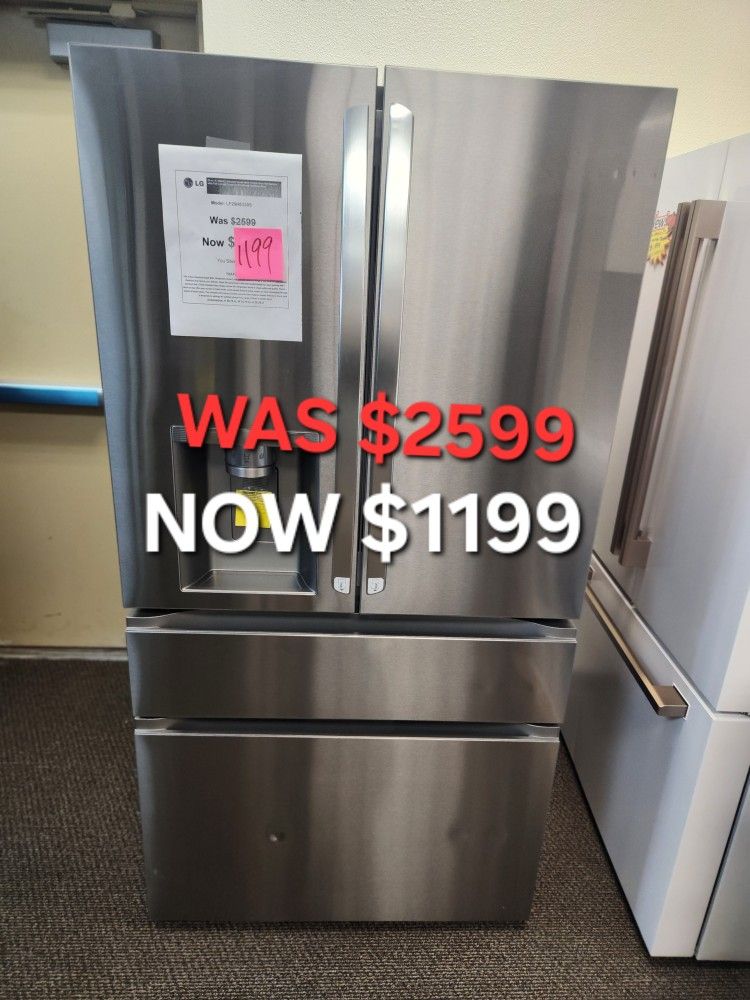 29 Cu. Ft. Smart Standard Depth Max French Door Refrigerator With Full Convert Drawer