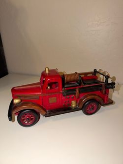 Antique Wooden Classic Firetruck