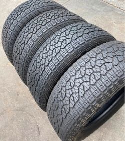 275-65-20 Set 4 Tires Goodyear Con Excelente calidad Las 4