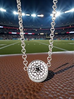 18" Sterling Silver Chain With Silver Pendant