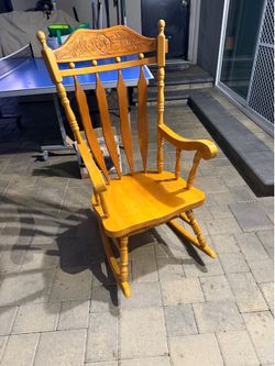Wooden Rocking Chair