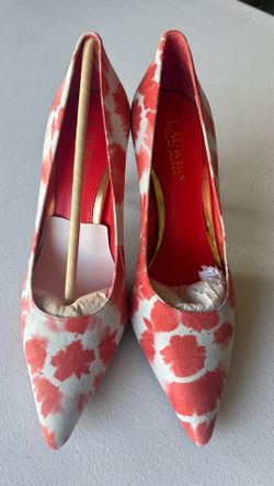 NEW Lauren Ralph Lauren Sarina Tie Dye Heels