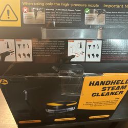 Steam Cleaner, 3-Level Adjustable Handle + Mystery Gift 🎁 only for 17$