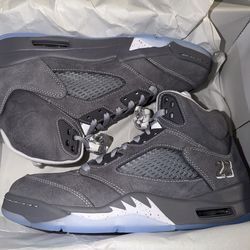 Jordan 5 wolf grey