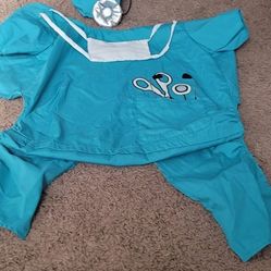 Halloween Dog Costume Scrub Set 