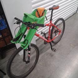 Kids Ride Along Bike Seat Attachment $40$!!!!