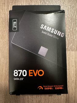 NEW Samsung 870 EVO 2TB SSD
