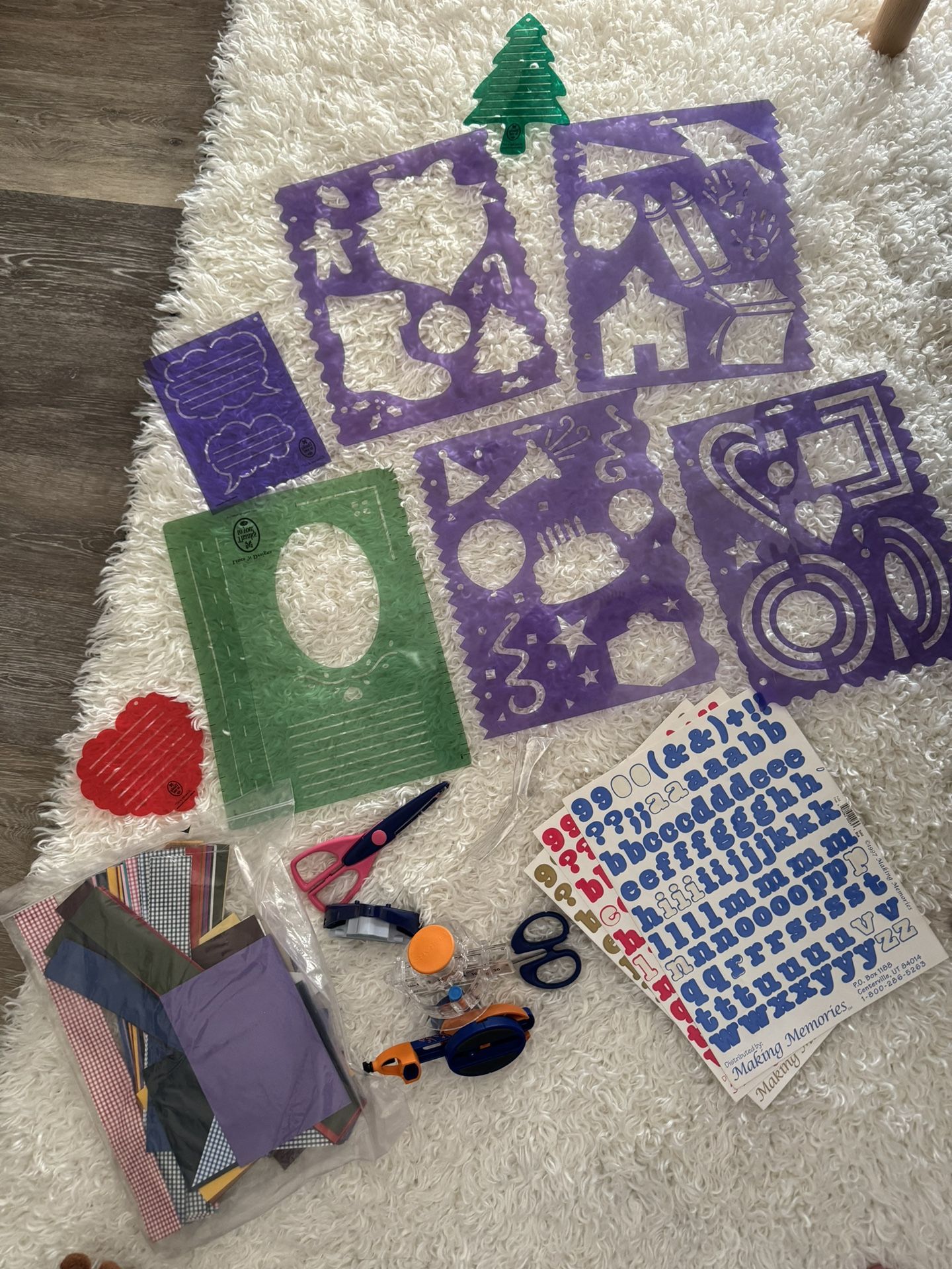 Scrapbooking And crafting supplies