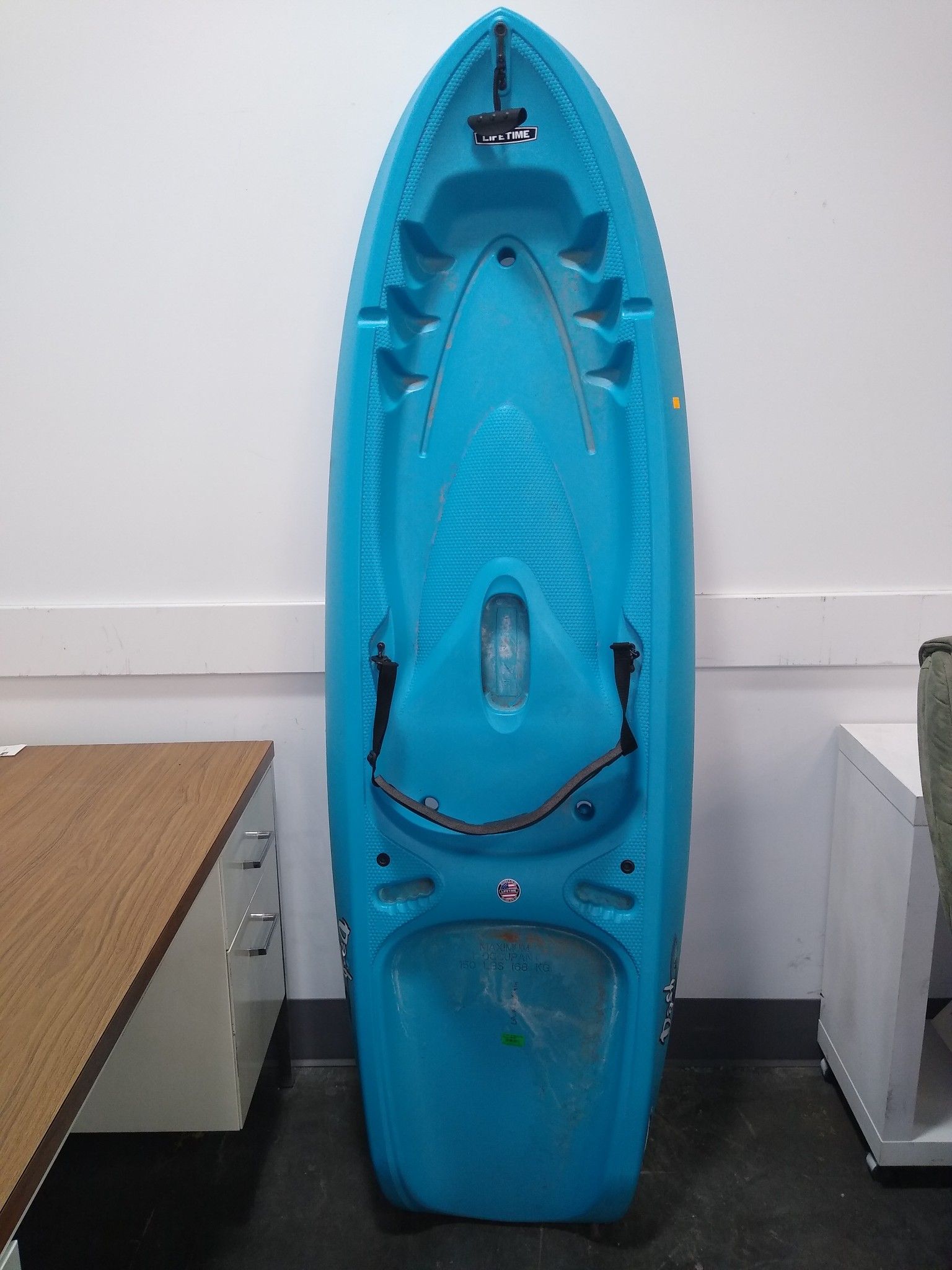 6'6" Lifetime 90787 Dash 66 Youth Kayak, Glacier Blue +