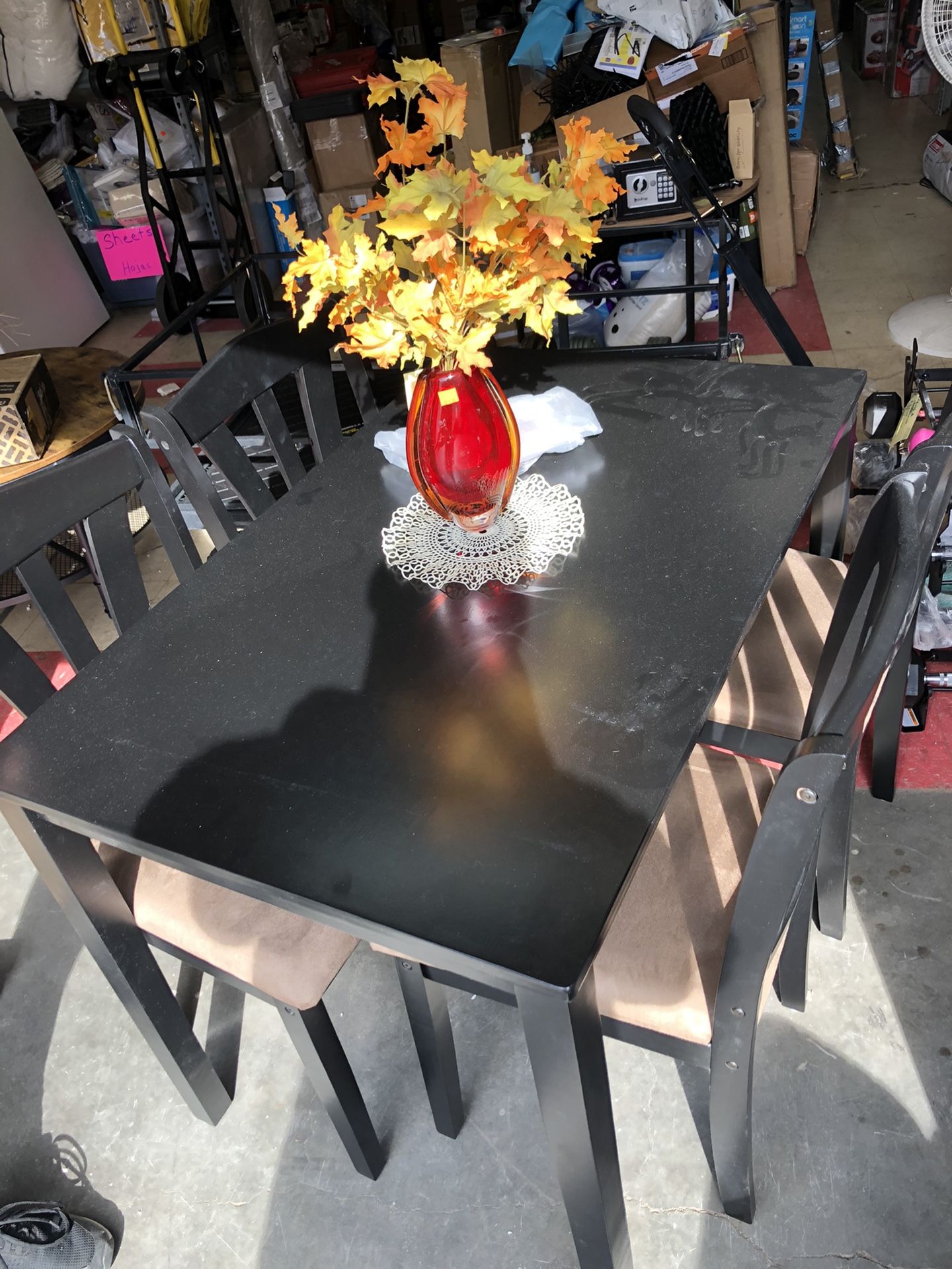 New Table And Chairs