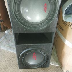 12" Alpine R12s 2250 Watts Max Each Sub...