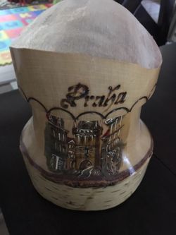 Vintage Handcrafted Solid Wooden Beer Mug from Czech Republic