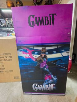 Gambit Maquette Sideshow Collectibles Statue