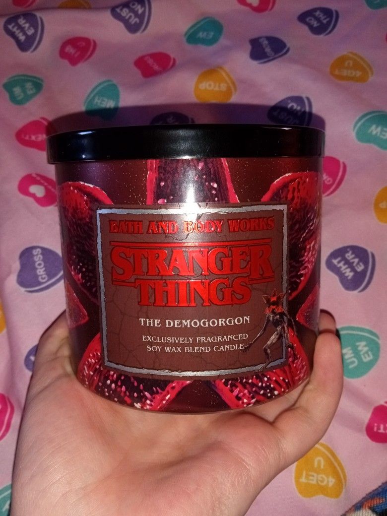 Stranger Things Candle