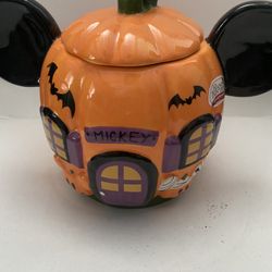 Mickey Halloween Cookie Jar Disney