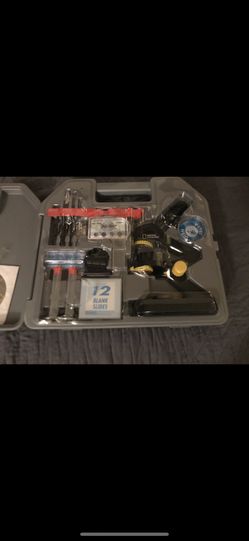 National Geographic Microscope With Carrying Case