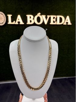 10k Semisolid Cuban Chain