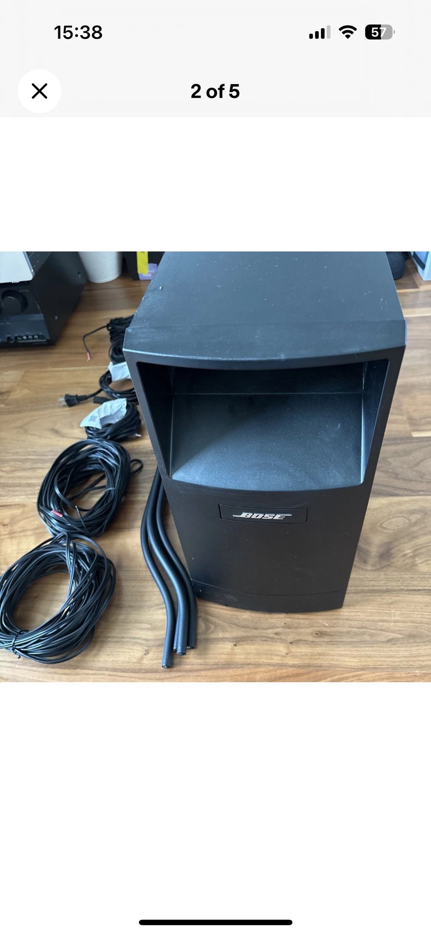 Bose Acoustimass 10 Series IV Home Entertainment Speaker System (Black)