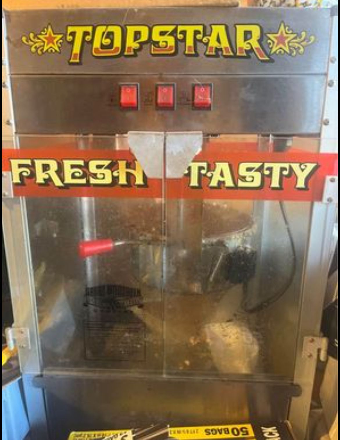 Topster Fresh and tasty Commercial Popcorn Popper