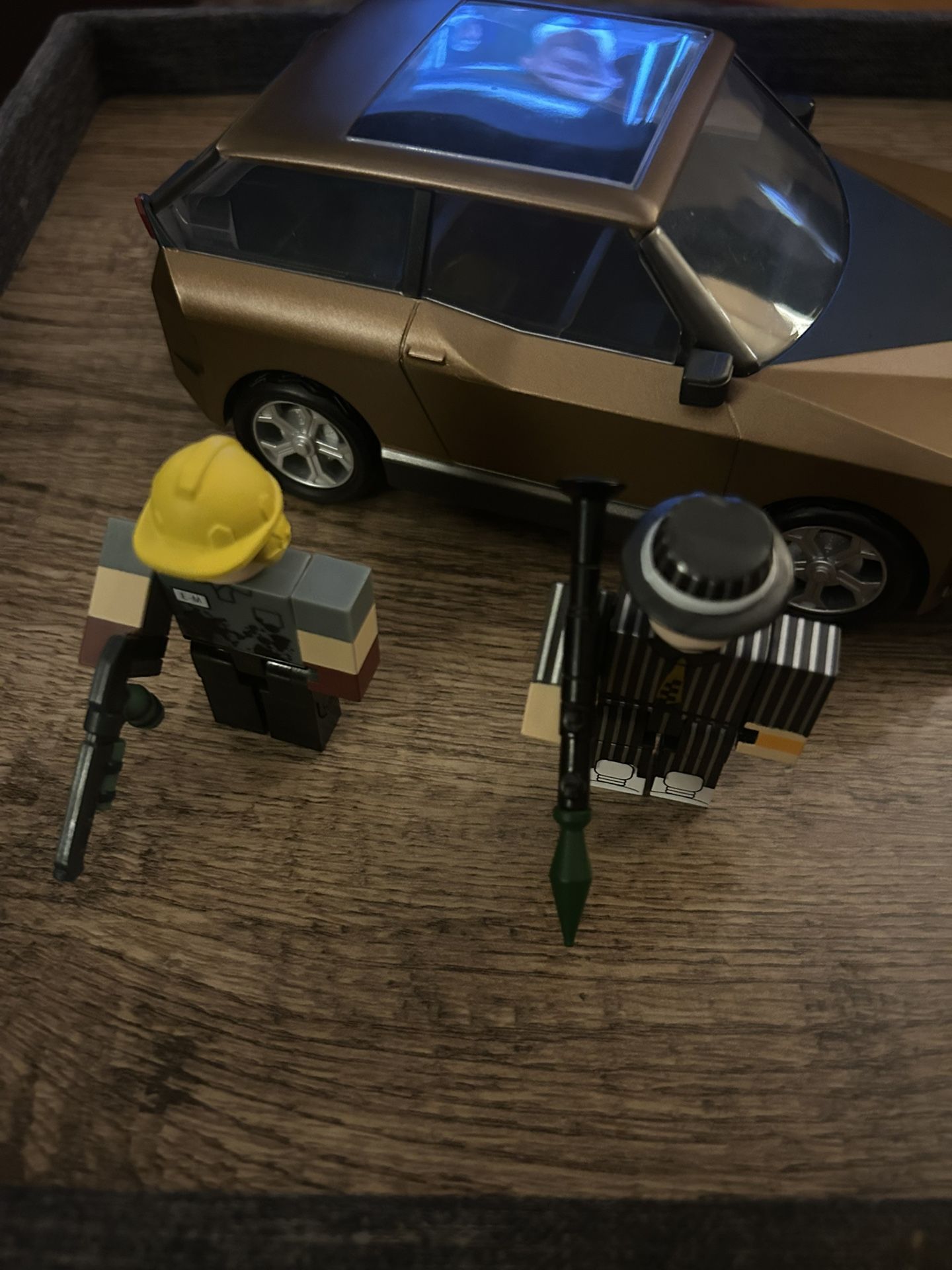 Jazwares ROBLOX Car Crushers copper 2 grandeur dignity 2 FIGURES weapons ninja