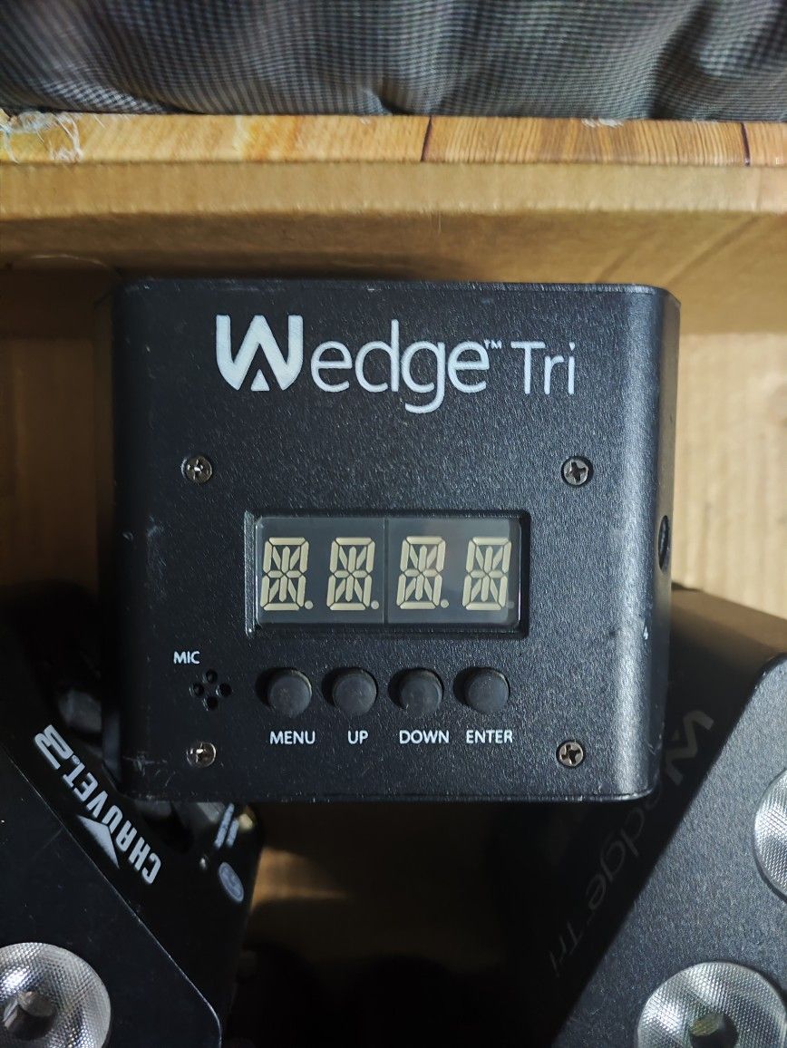 Wedge Tri DJ Lights