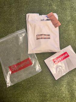 Supreme x Balenciaga Collab White T-Shirt