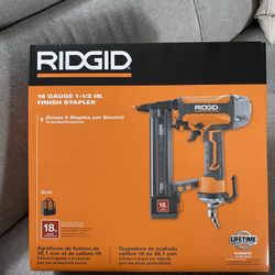 Ridgid Finish Stapler