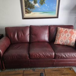 Leather Sofa