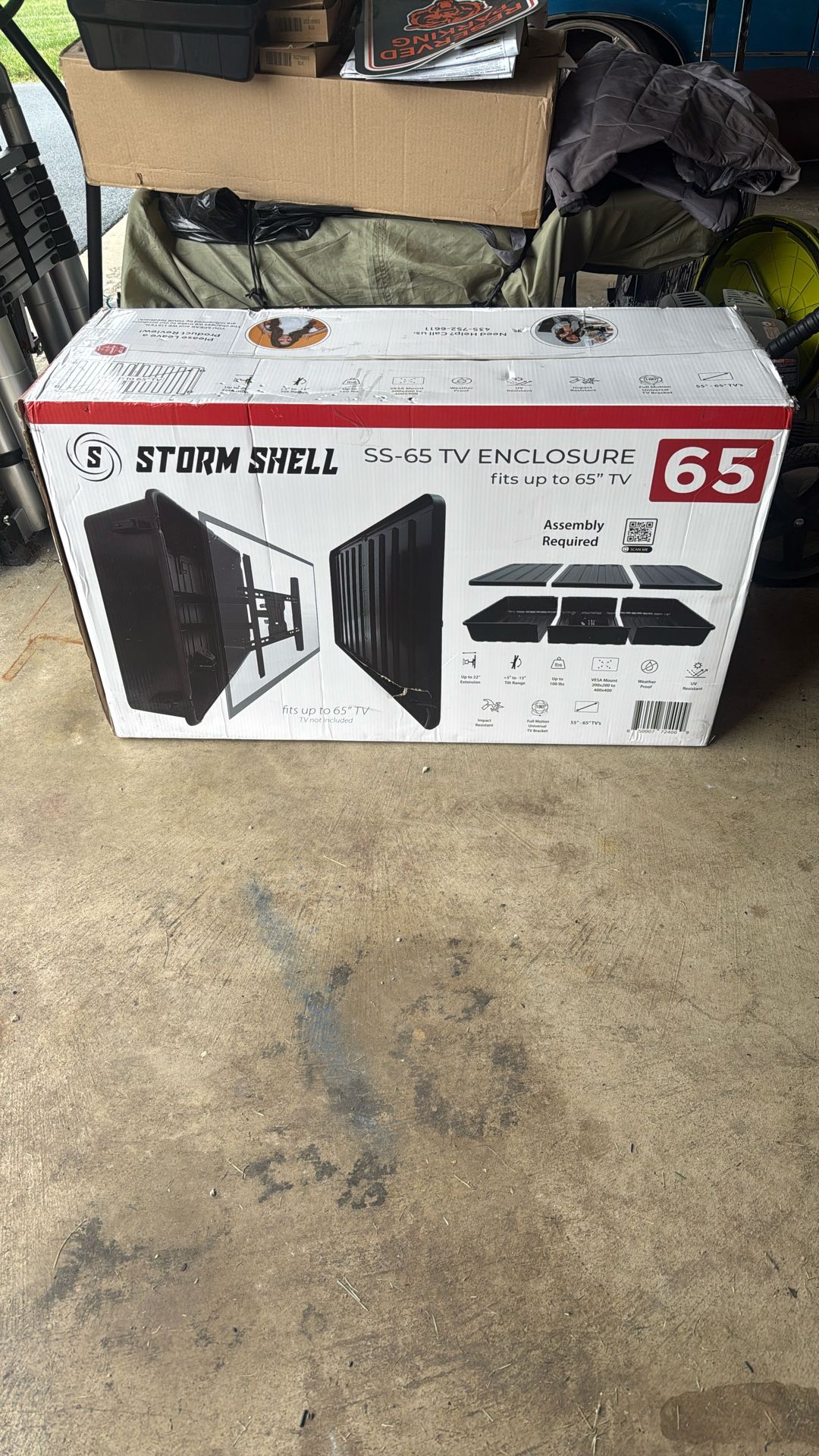 Storm Shell Outdoor Tv Cover