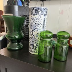 Vintage Glass Vases 